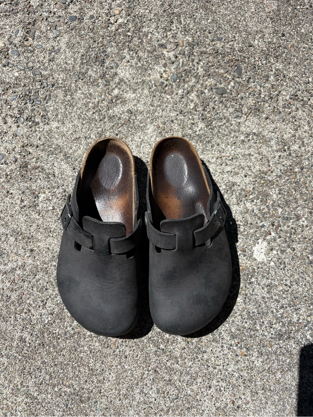 Birkenstock Boston Clog 36 Black Leather
